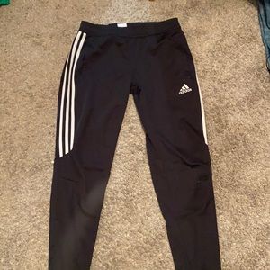 Adidas Black Track Pants.